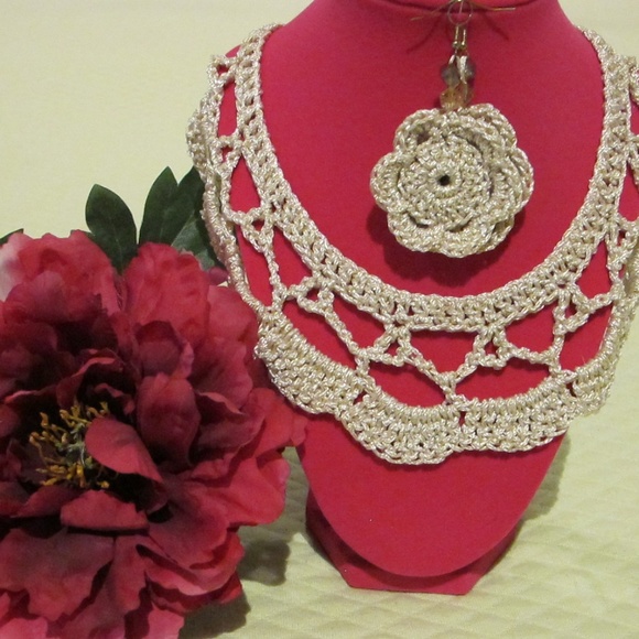 Crochet Jewelry by me - Picture 2 of 6